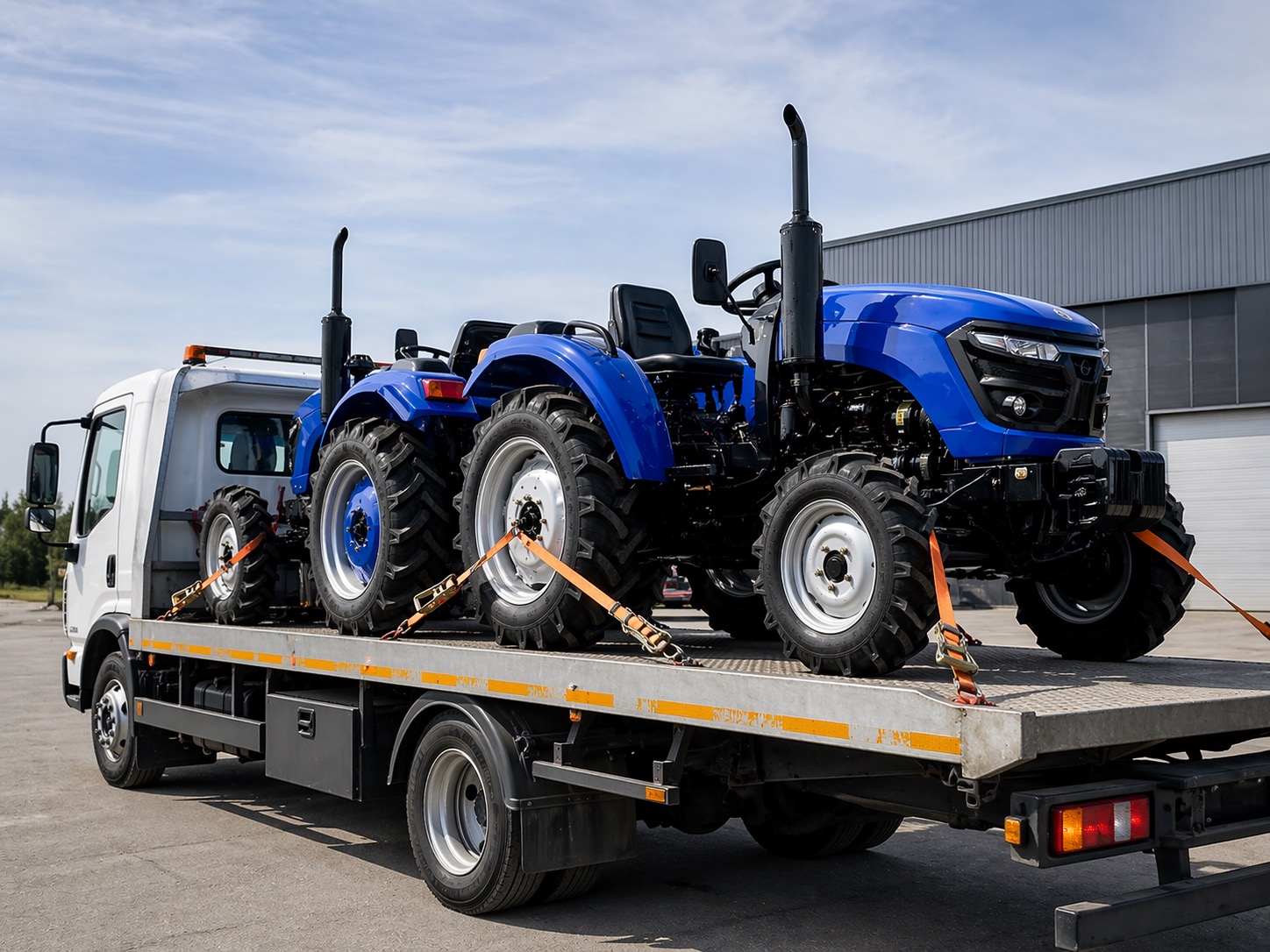 Доставка минитрактора